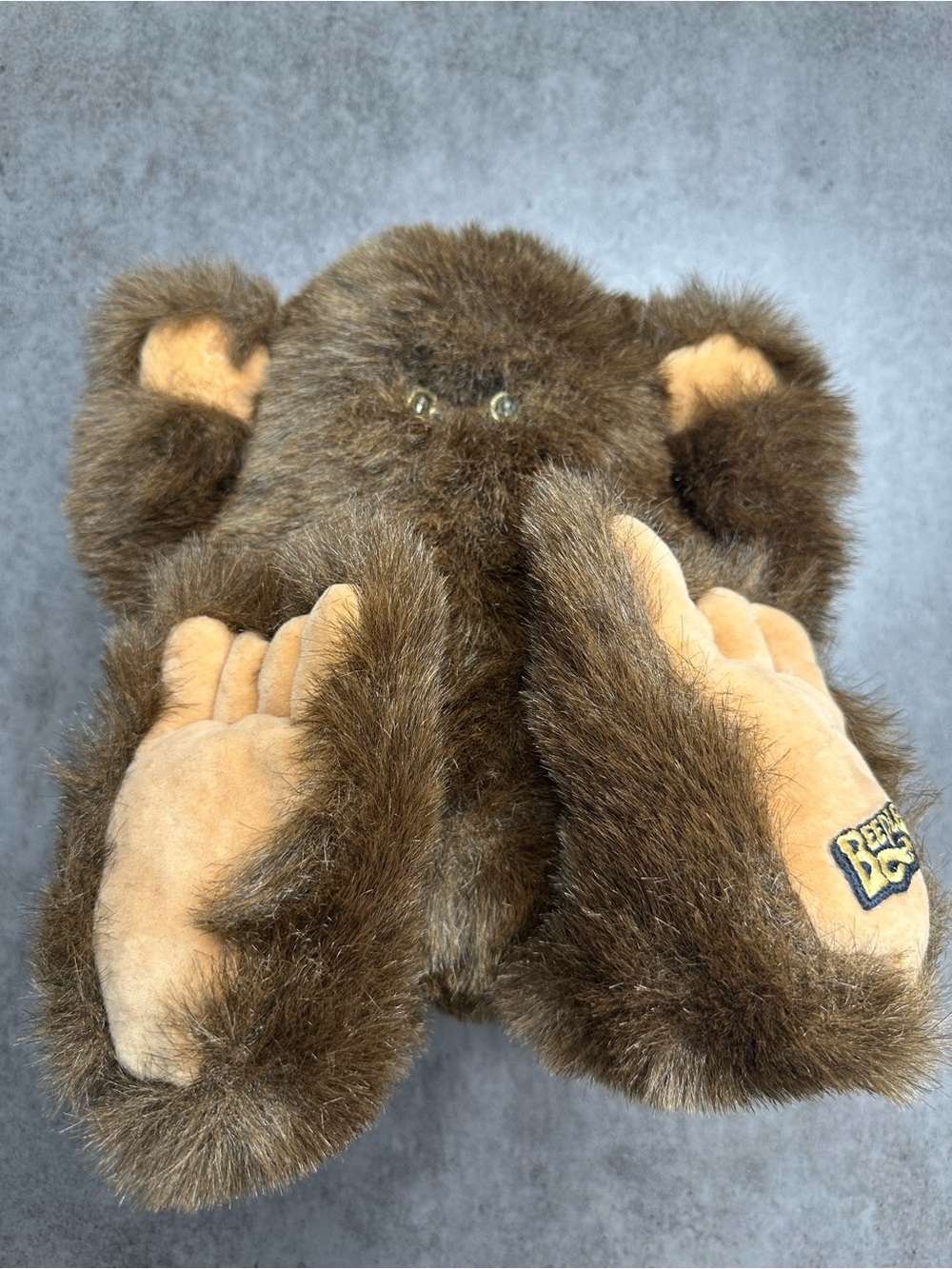 Vintage 1985 Beeple Bigfoot Plush – Works with Motion-Carousel Toys